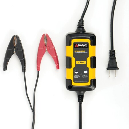 Wagan Tech 1.5-Amp Intelligent Battery Charger 7402
